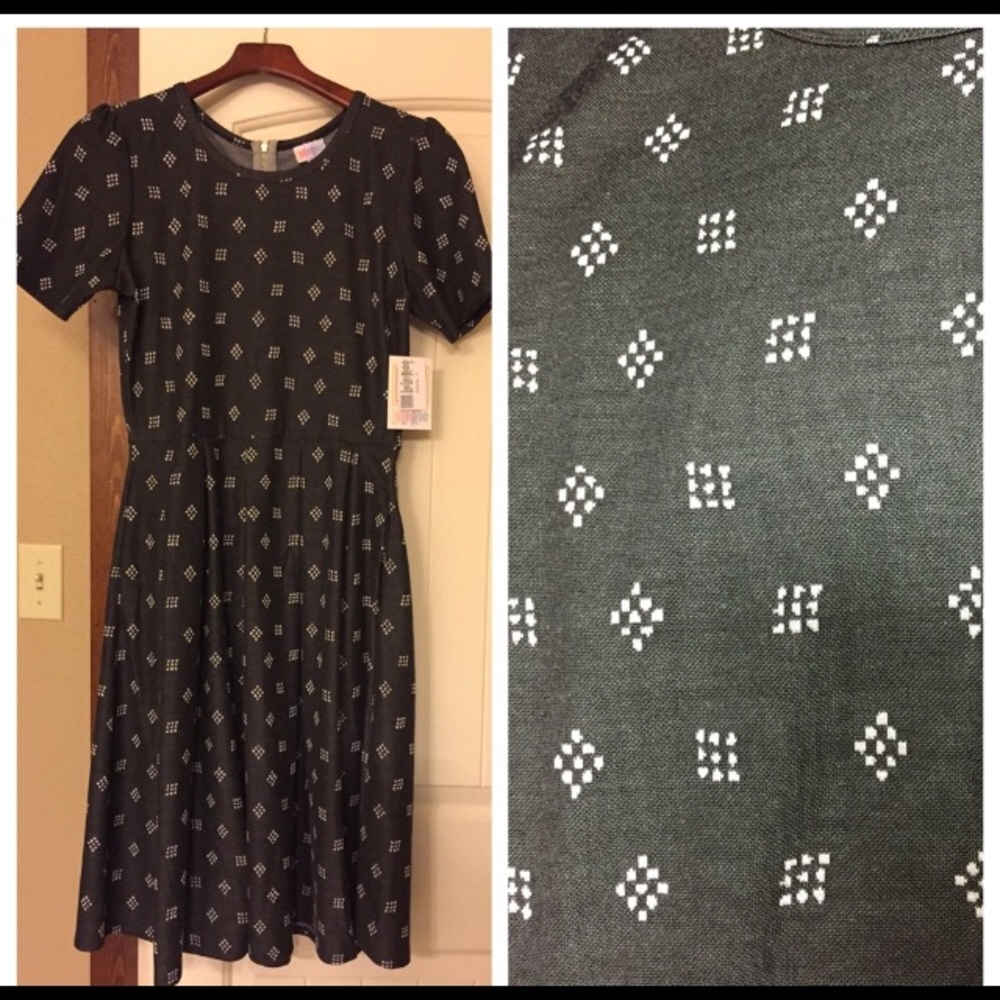 NWT LARGE LULAROE AMELIA DRESS